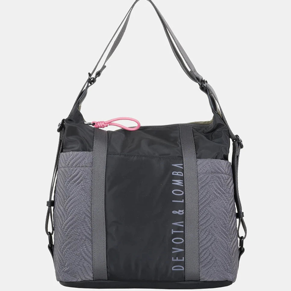 Bolso - Mochila Devota & Lomba Field Negro