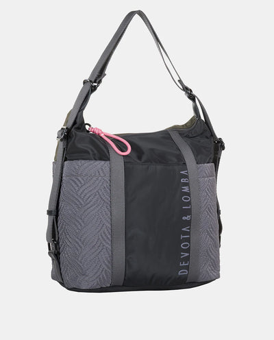 Bolso - Mochila Devota & Lomba Field Negro