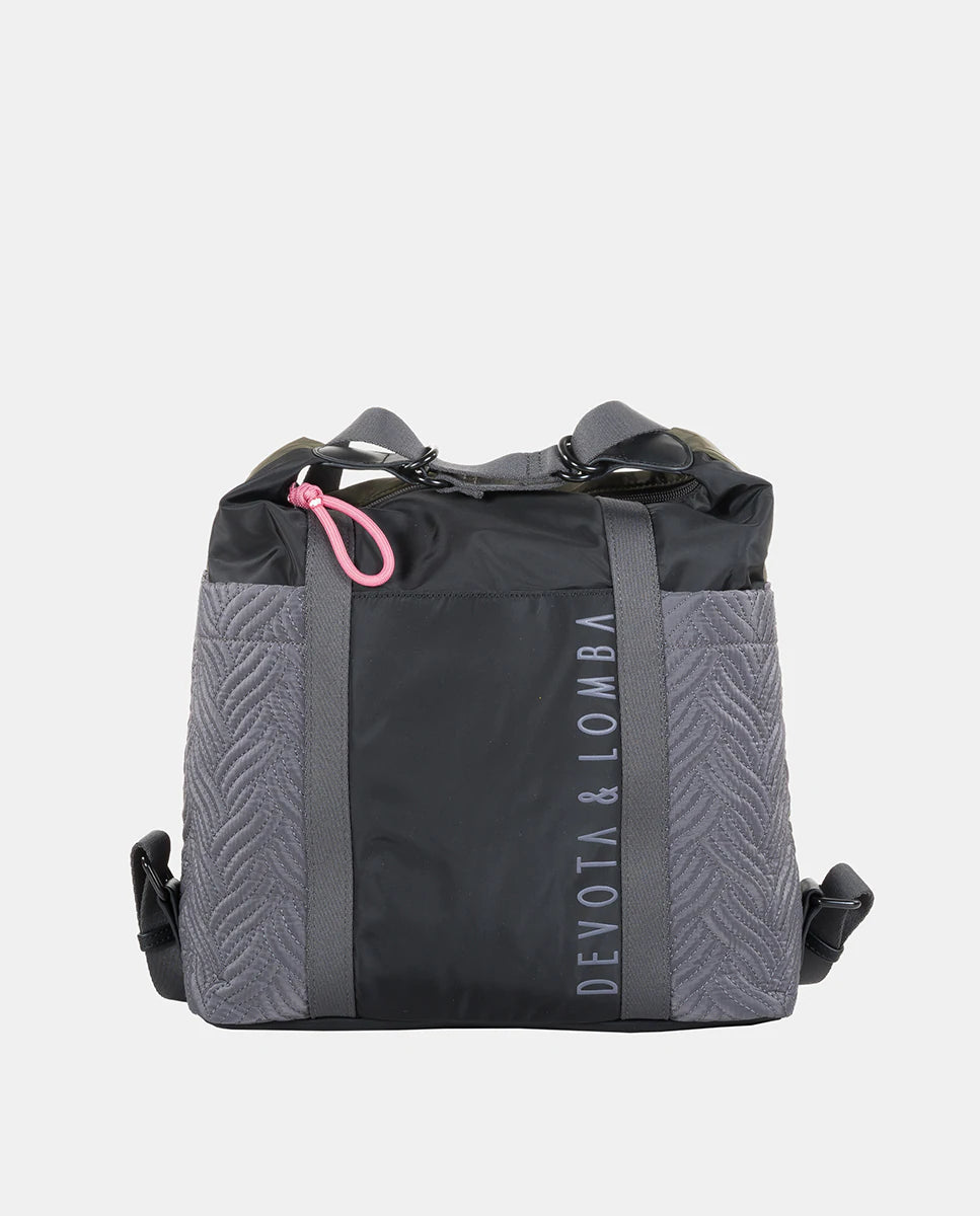 Bolso - Mochila Devota & Lomba Field Negro