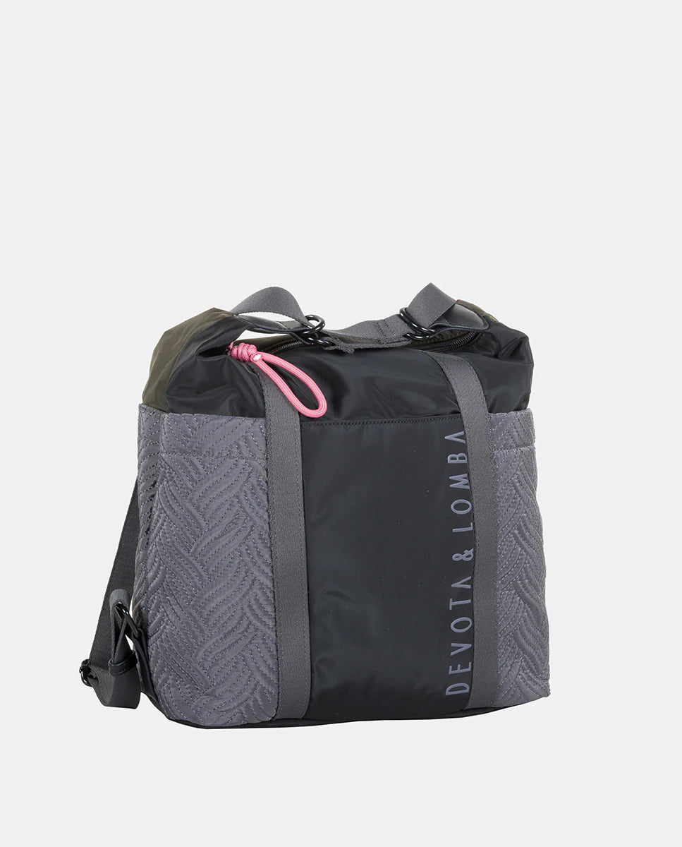 Bolso - Mochila Devota & Lomba Field Negro