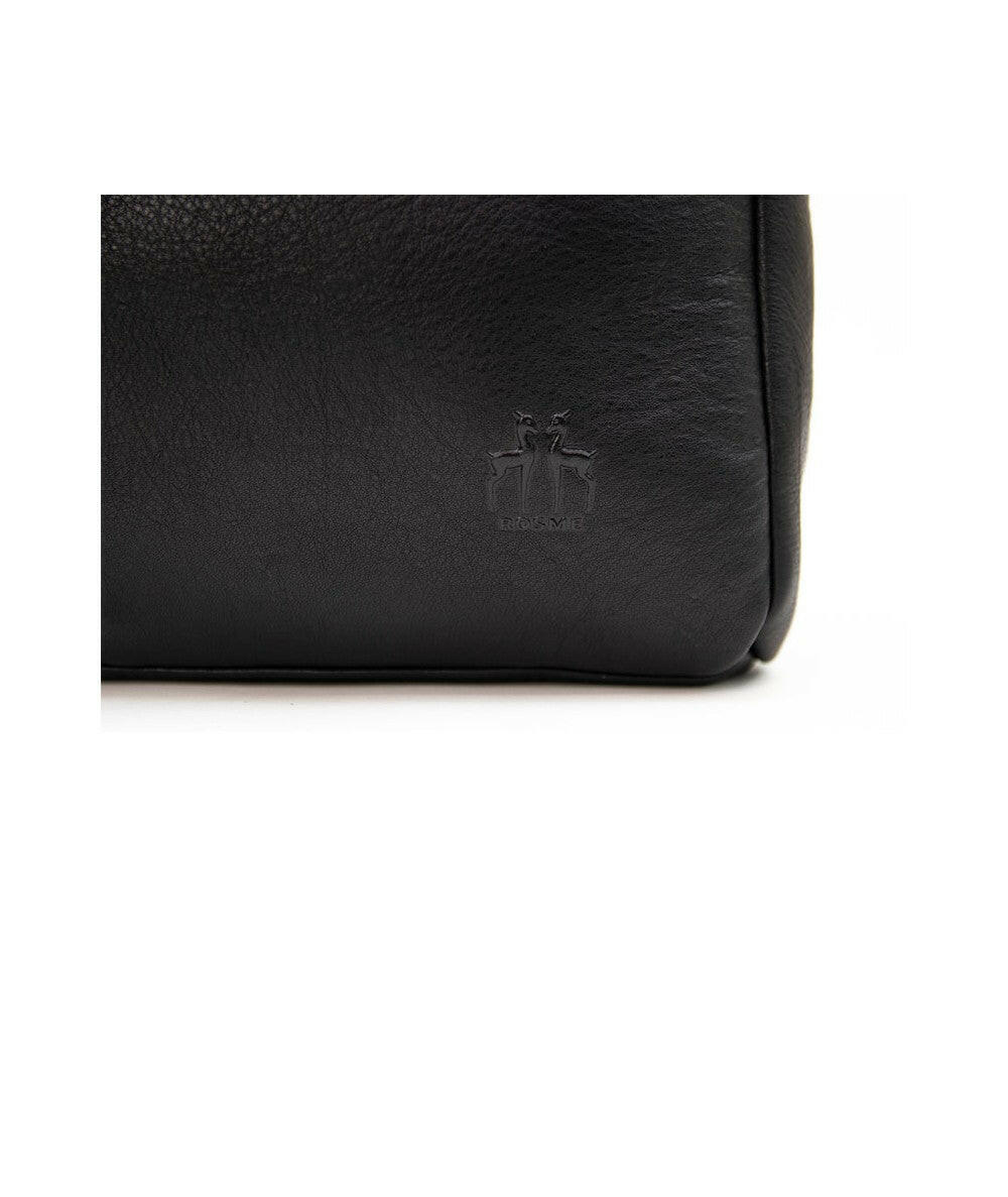 Rosme Herrentasche 19 x 22 cm (Rindsleder) Farbe Schwarz