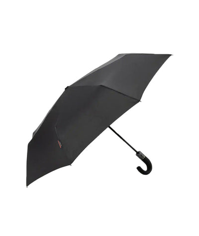 MP Automatischer faltbarer schwarzer Regenschirm